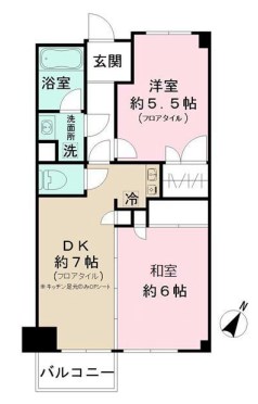 アーバンコートサカスⅢ 間取り
