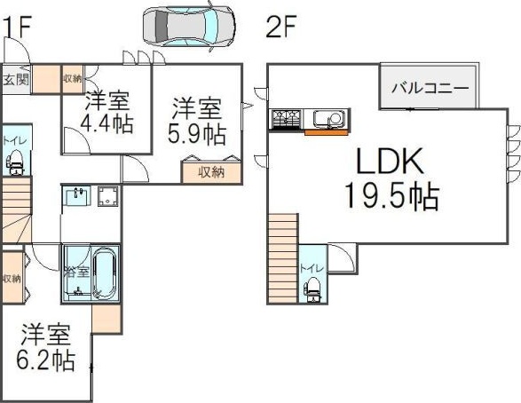 東京都渋谷区恵比寿３丁目 間取り