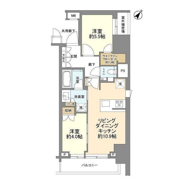 ザ・パークワンズ日本橋人形町 間取り
