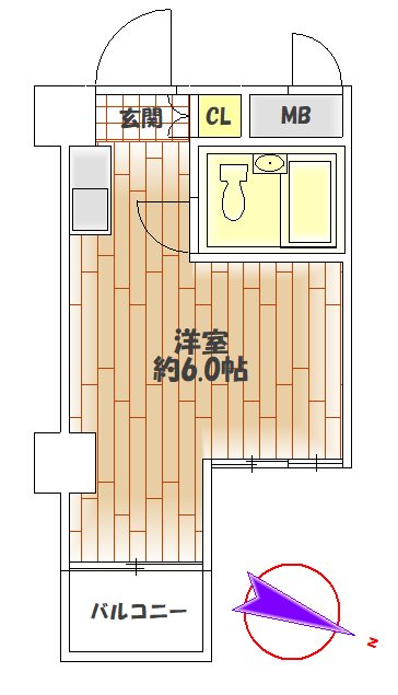 トップ不動前 間取り図