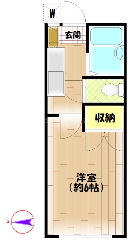 フローラT 間取り図
