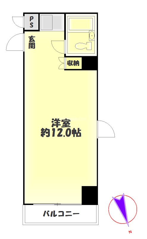 日本橋ロイヤルプラザ 間取り図