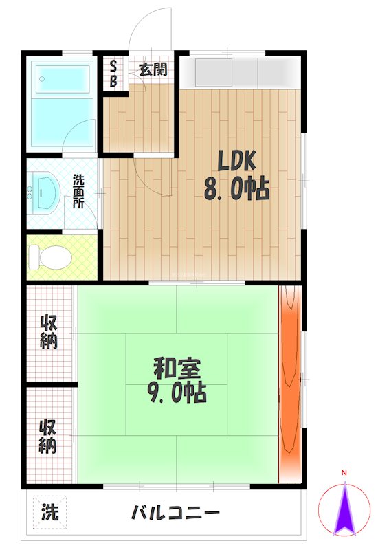 ファミーユ上鷺 間取り