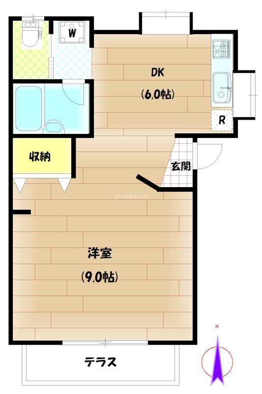 ロードハイム  間取り図