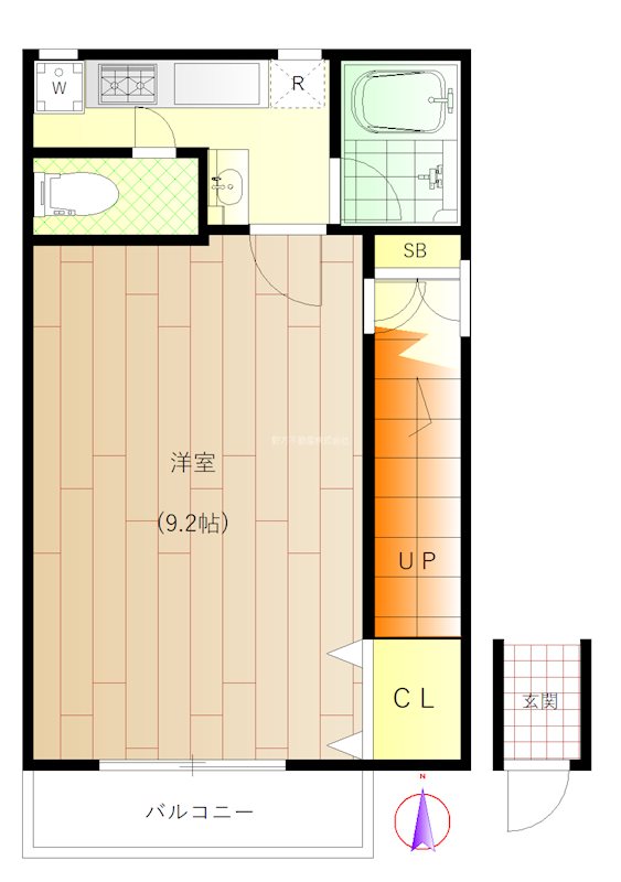 グリーンヒル野方   間取り図