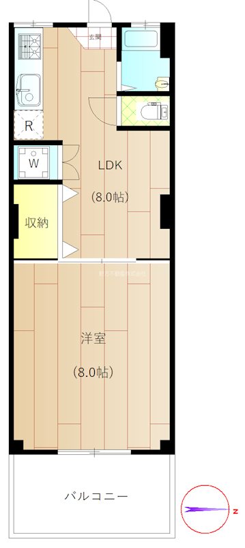 関根マンション 間取り図