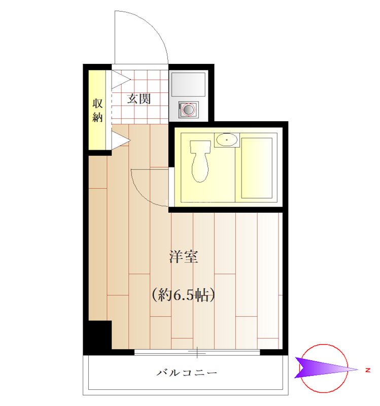 ウィン青山 間取り図