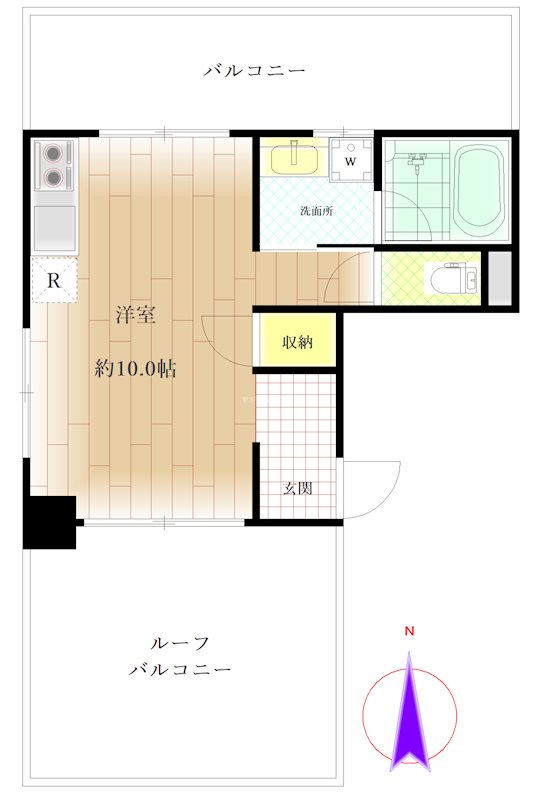 My広尾ビル 間取り図