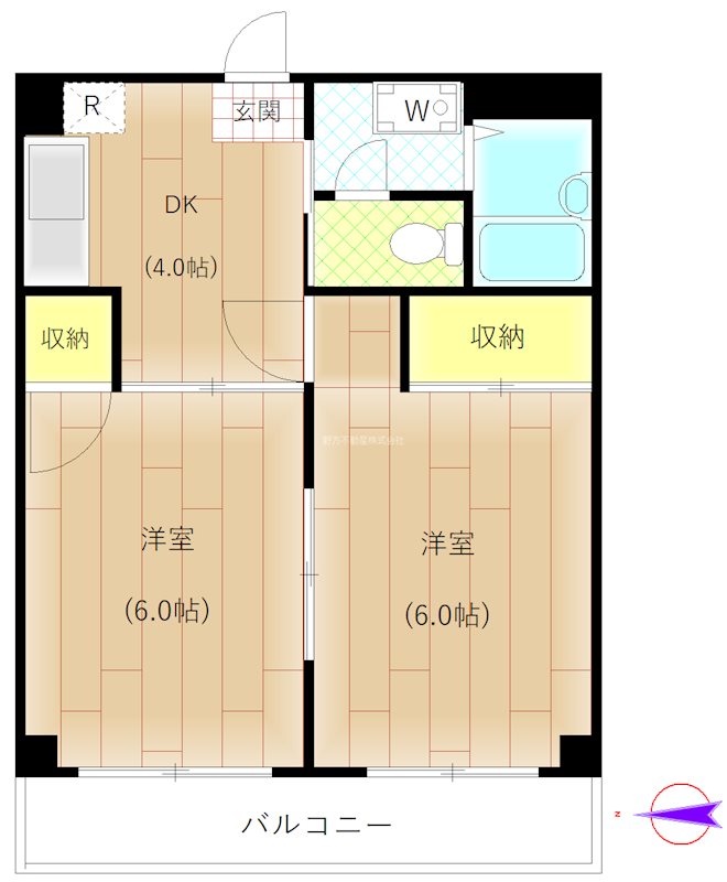 内山ビル   間取り図