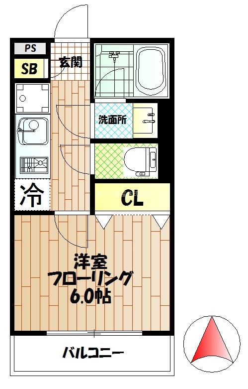LinusⅡ 間取り図