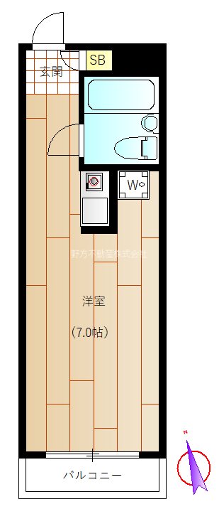 パレ・ドール中野第３  間取り図