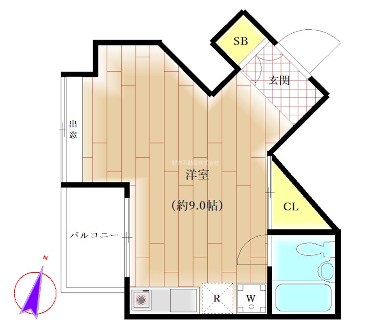 ウェルフェア  間取り図