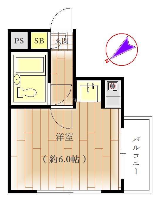 ダイホープラザ千歳烏山A棟 間取り図