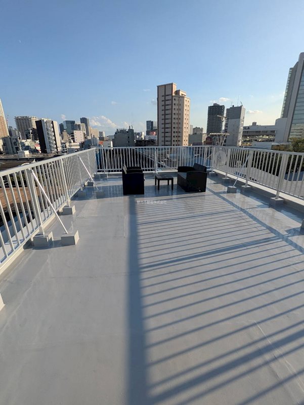 池田山戸建て ベランダ