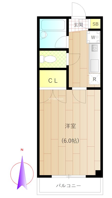 プランドール若宮  間取り