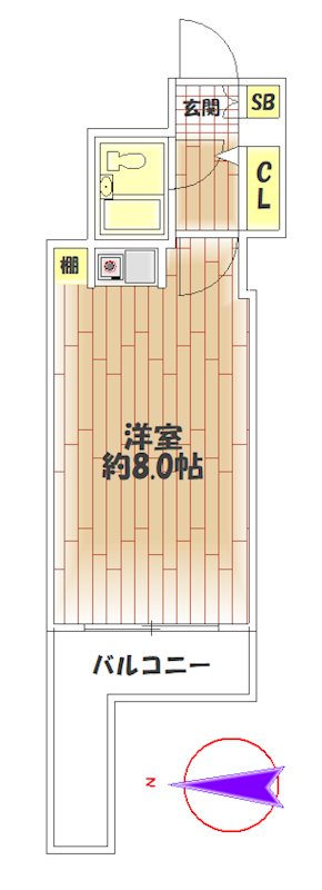 パレ・ドール池袋北 間取り