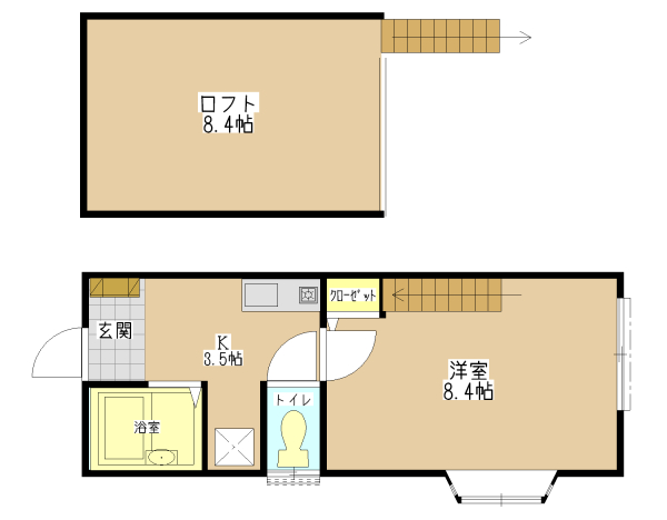 サンプラトーⅡ 間取り