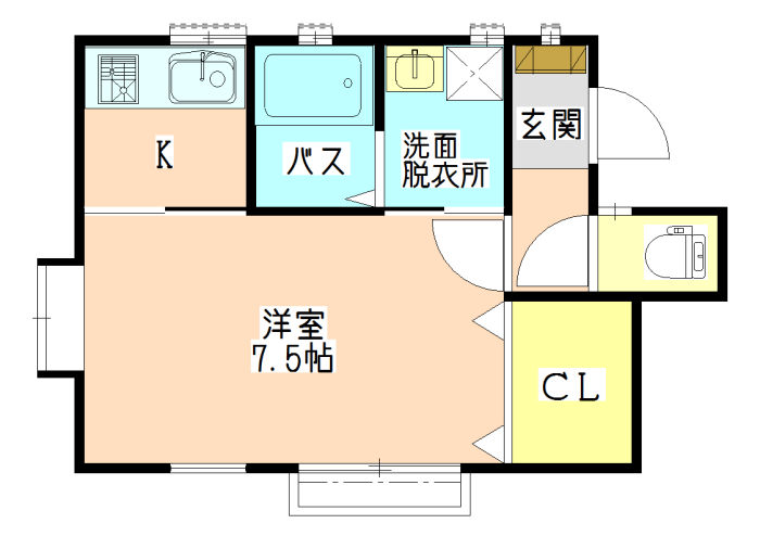 Ｒ’ｓ　アパルム 間取り