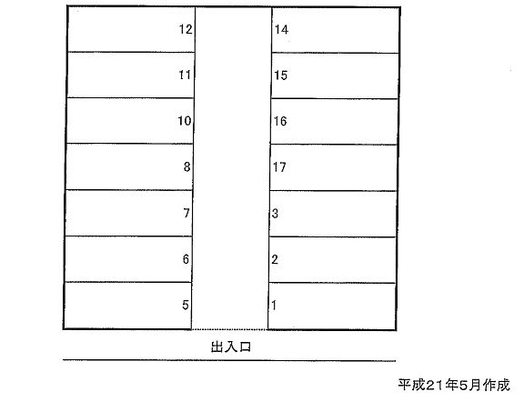 岩田駐車場 間取り