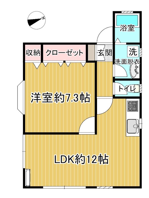 ヒカリハイツ 間取り