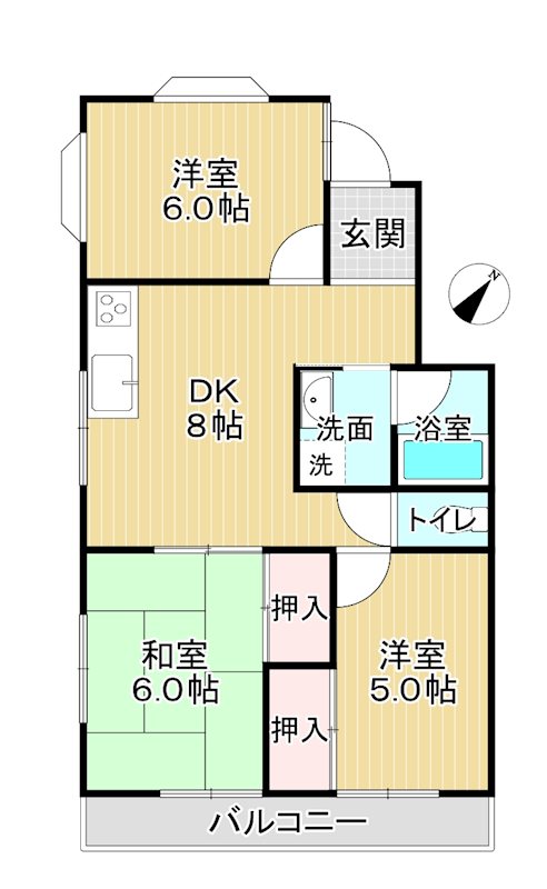 ピアーハイツ 間取り