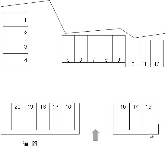 奏の杜横手駐車場 間取り