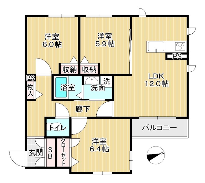 ラディーチェ 間取り