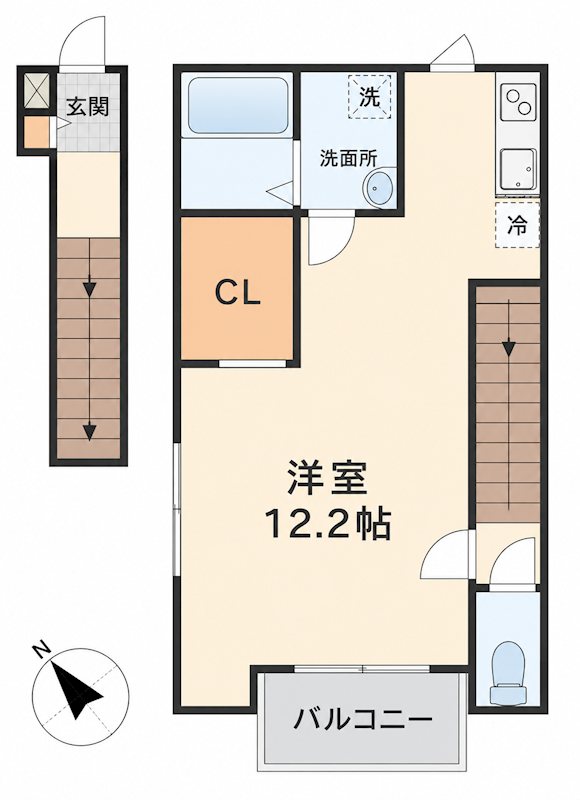 谷津高台の家 間取り