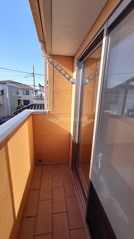 谷津高台の家 ベランダ