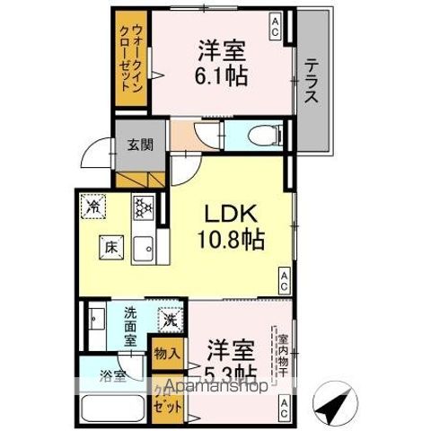 千葉県市川市福栄１丁目 間取り