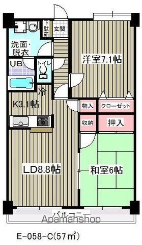 千葉県市川市行徳駅前３丁目 間取り
