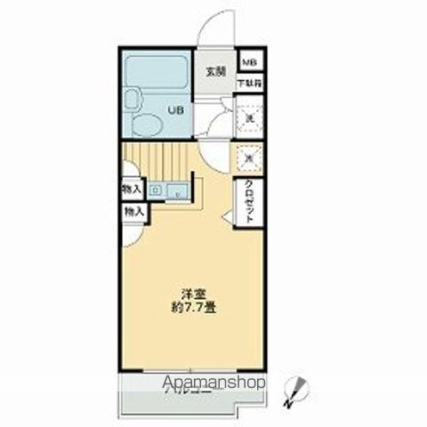 千葉県市川市欠真間１丁目 間取り