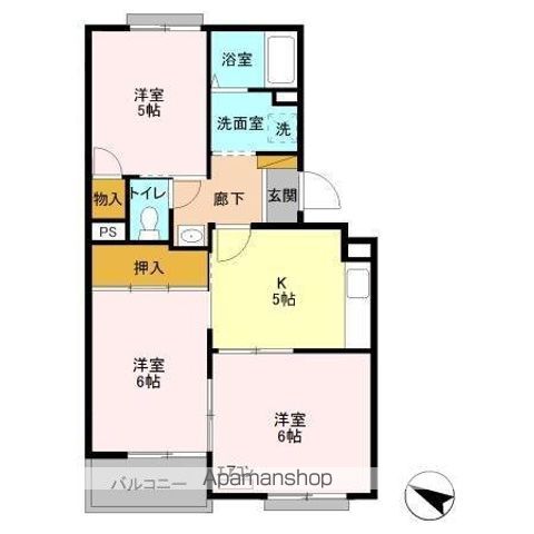 千葉県市川市香取２丁目 間取り