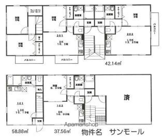千葉県市川市相之川２丁目 間取り