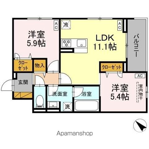 千葉県市川市福栄１丁目 間取り