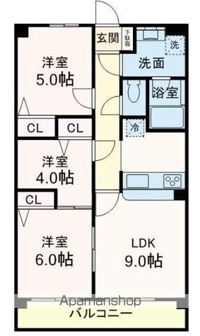 千葉県浦安市富士見２丁目 間取り