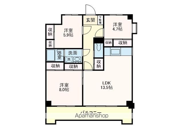 千葉県浦安市富士見４丁目 間取り