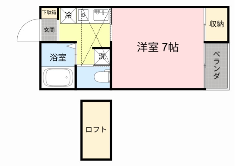 プラザ　ドウ　エスプリ 間取り