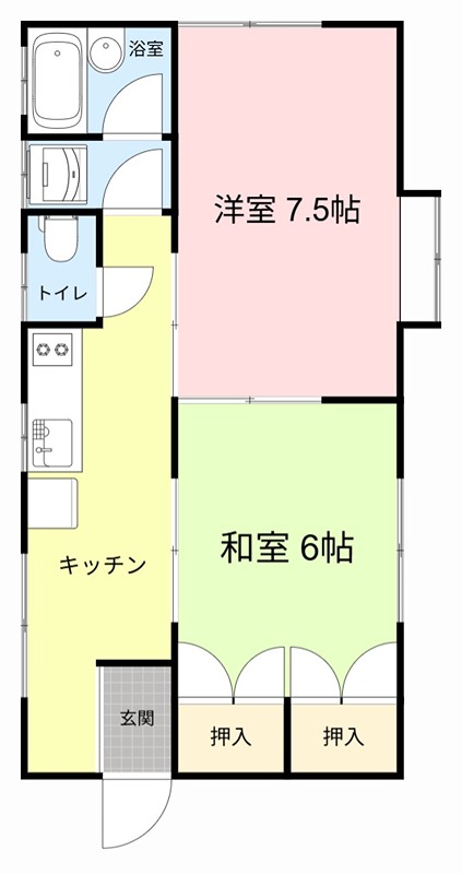 グレープハウス黒埼 間取り