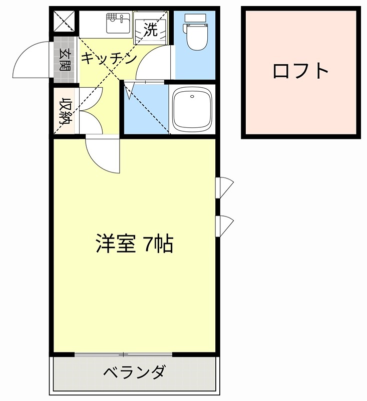 アップルハウス上新栄町 間取り