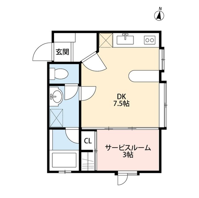 フレンド沼垂 間取り
