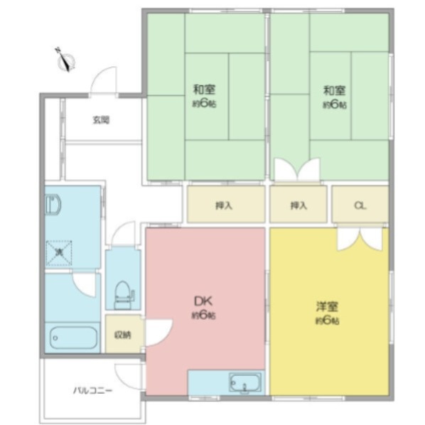 シティコーポI 間取り