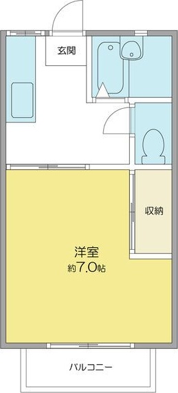 メゾン・ド・ユウ 間取り
