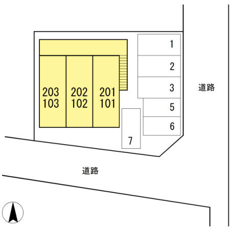 セジュールトロア 地図（共通）