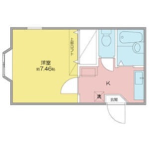 メゾンドプルネールA 間取り
