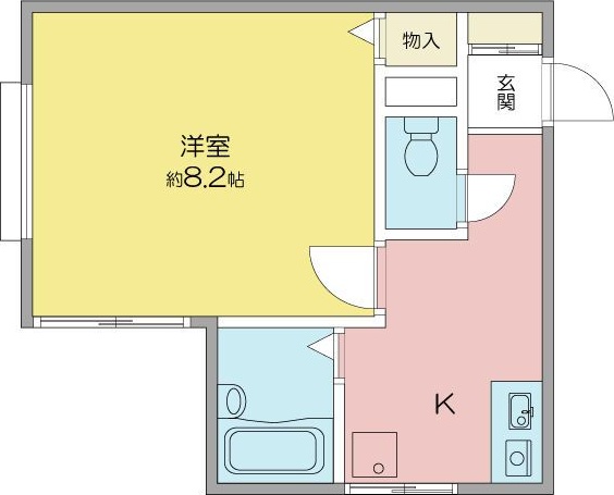 コーポクイーンズ 間取り