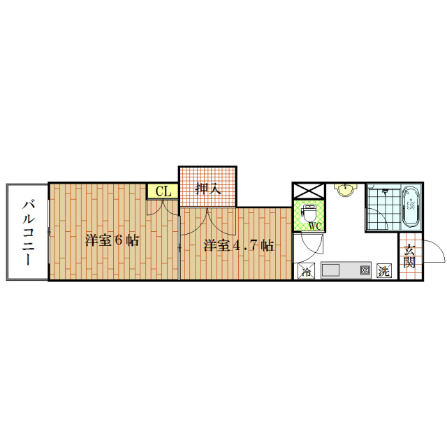 プレステージ金沢 間取り