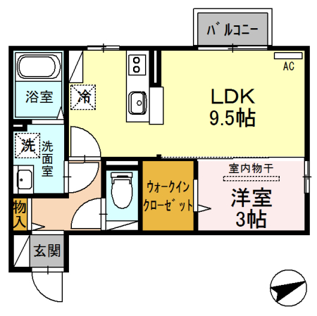 セブンワンテン J 間取り