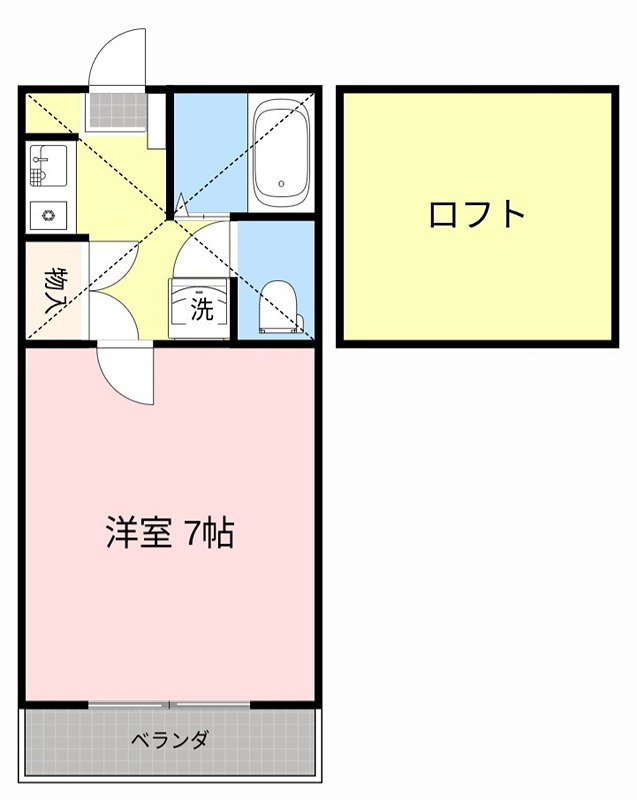 アップルハウス上新栄町 間取り