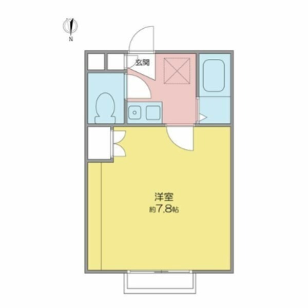 アップフロント坂井東Ⅱ 間取り